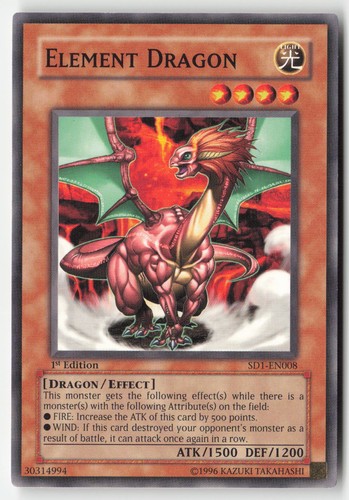 Yugioh element dragon - -,