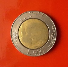 500 LIRE 1992 ERRORE -