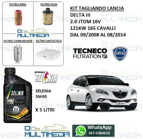 Kit tagliando filtri - e, olio