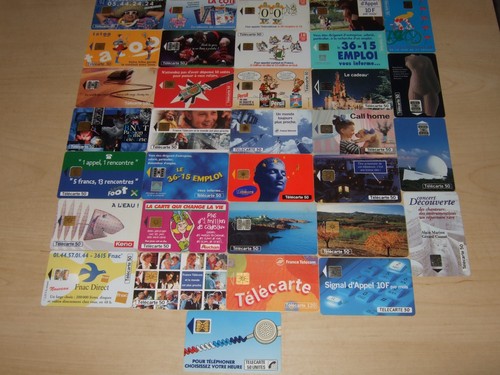 French telephone cards - french,