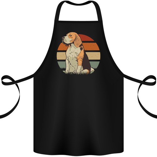 Cani beagle con una rétro - con,