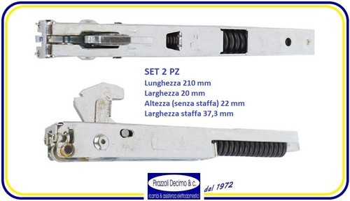 Coppia cerniere porta - coppia,