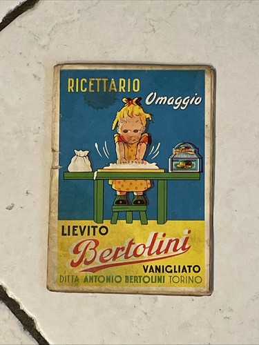 Vintage ricettario lievito - ricettario,