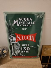 Insegna Metallica Acqua