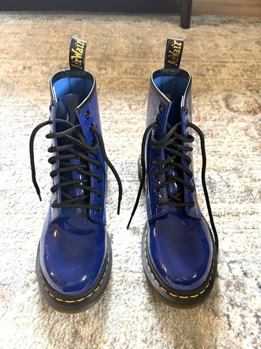 Stivali stringati martens - stivali,