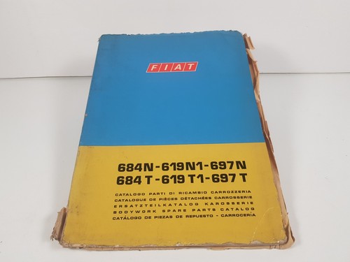 Manuale officina fiat - 684, 619