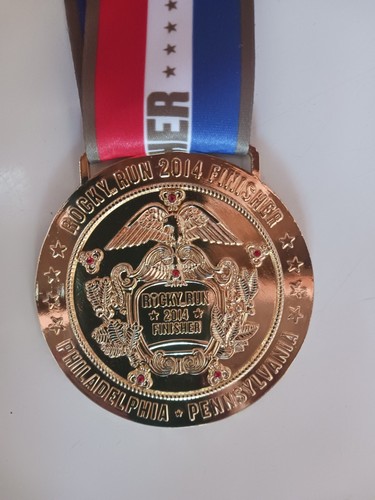 Medaglia oro rocky run - medaglia,