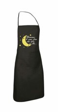 grembiule nero cucina scritta