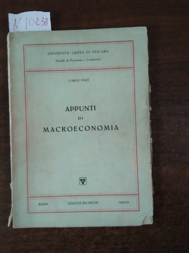 Appunti macroeconomia - di,