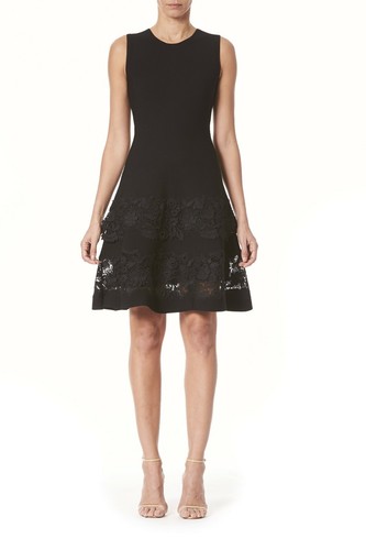 Abito carolina herrera guipure - carolina,