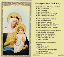 *Cartolina Sacra~"I Misteri