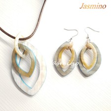 Set orecchini collana lacca