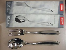 ALESSI - MAMI - CUCCHIAIO DA SERVIZIO +FORCHETTA DA SERVIZIO -Da 64,00 a 29,90 €