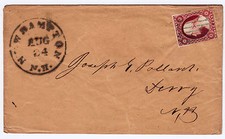 #11A - 3¢ 1851-1857, griglia
