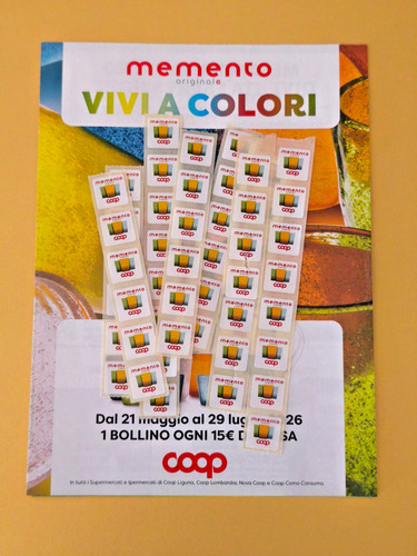 Bollini raccolta punti coop - raccolta,