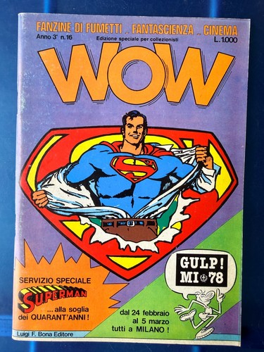 Wow fanzine di - wow,