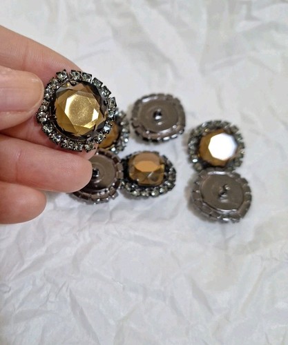 Set bottoni gioiello - set,