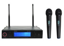 DOPPIO RADIOMICROFONO PALMARE