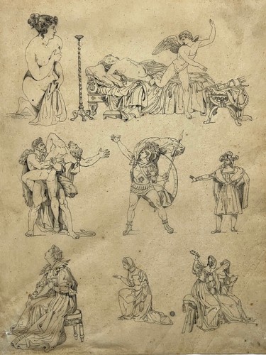 Figure antico curiosa disegno - curiosa,