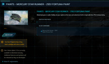 Star Citizen PAINTS - MERCURY