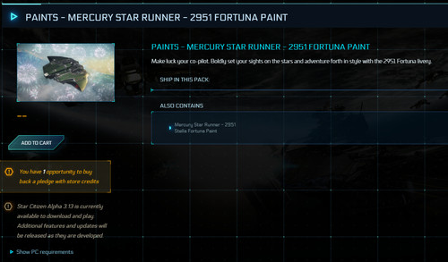 Star citizen paints mercury - star,