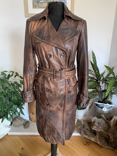 Raro trench giacca - vera, pelle