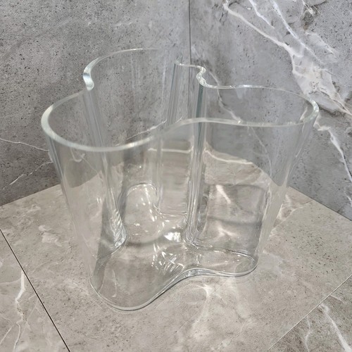 Vaso vetro alvar - vetro, littala