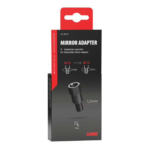 Adattatore specchi moto - adattatore, 10mm