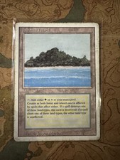 Magic the Gathering Tropical Island Land Edizione Riveduta