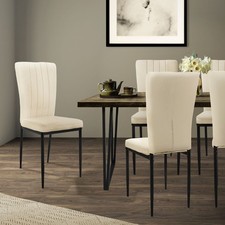 Set di 4 sedie da pranzo