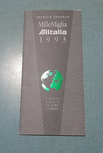 Alitalia cartolina mille - cartolina,