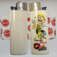 ACCENDINI DA COLLEZIONE SMOKING ENJOY FREEDOM SERIE ANGEL DEVIL LUCKY FORTUNA