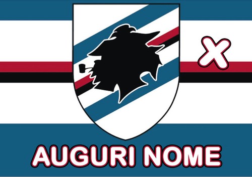 Cialda sampdoria calcio - ,