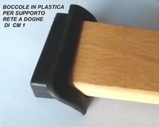 6 BOCCOLE, SUPPORTI, RICAMBIO PER DOGA DA CM 1 DOGHE IN LEGNO DI FAGGIO PER RETI
