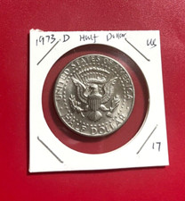 1973 D Kennedy Mezzo Dollaro -