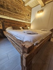 Letto matrimoniale in legno