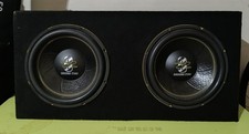 Box + Subwoofer 2 x 30cm