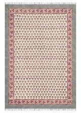 Grigio Floreale Mano Blocco