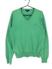 GANT Maglione A V Verde Uomo