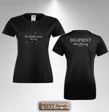 T-shirt PERSONALIZZATA LOGO NEGOZIO PRODOTTI DI BELLEZZA MAKE UP COSMETICI CREAM