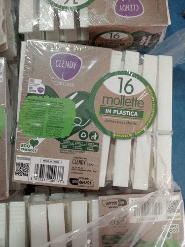 Clendy mollette plastica - in,