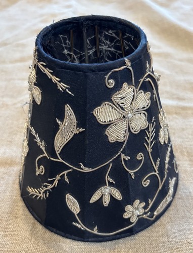 Vintage black silk beaded - vintage,