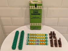 Subbuteo Recinzione Plastica Incastro Surround C108 Vintage Scatola Originale Anni 70