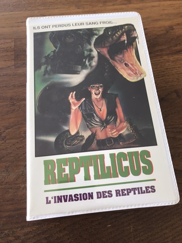 Vhs reptilicus cassette vidéo - vhs,