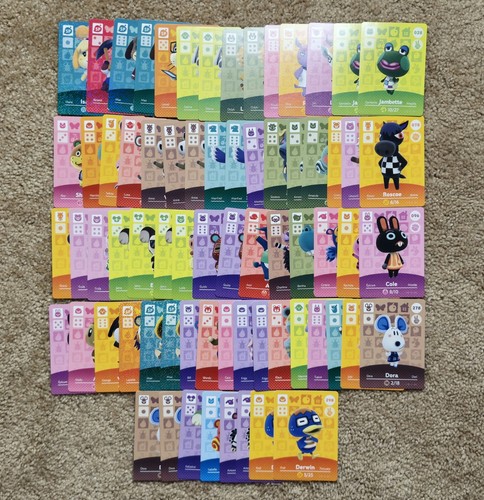 Carte amiibo animal crossing - amiibo,