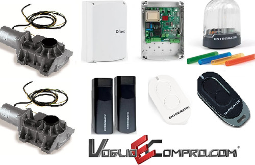 Kit motore interrato - 24v, ditec