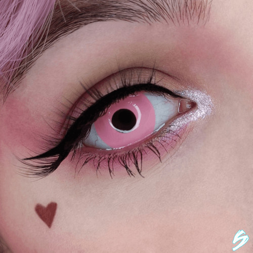 Lenti cosplay glow uv pink - -,