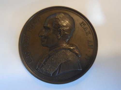 Vaticano medaglia papa leone - vaticano,
