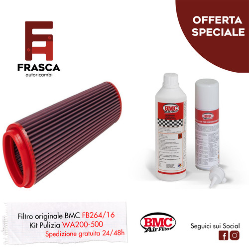 Filtro aria sportivo - aria, bmc