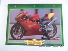 CARTE FICHE MOTO DUCATI SUPERMONO 1993